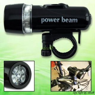 5LED Bike Bicycle Front Light Headlight​ Torch Lamp AAA