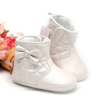 New Toddler Baby Girl Shoes Prewalker Bootest Winter Wamer Soft Sole Boots F88