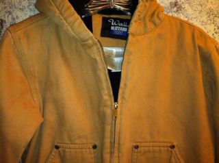 Walls Blizzard Pruf Youth L XL Insulated Hooded Jacket Coat Boy Girl Hunting Tan