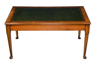 Antique Style Cherry Writing Table Desk on Legs
