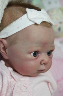 Reborn Baby Girl Doll Lola by Adrie Stoete Limited Dition