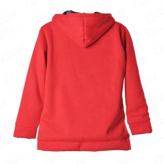 Fashion Women Girl Thicken Hoodie Coat Outerwear Jacket Winter 6 Colors to Chose