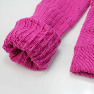 Fashion Winter Knit Mitten Crochet Leg Arm Hand Warmer Stocking Socks Gloves