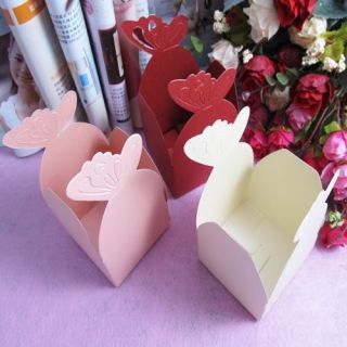 10pcs Wedding Party Favors Butterfly Candy Sweet Boxes Baby Shower Gifts Pack