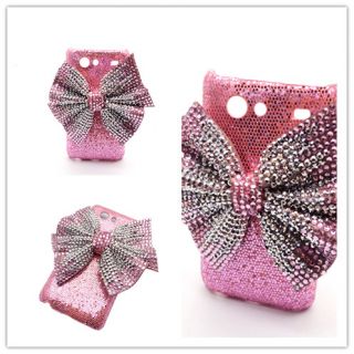 Multi Choice Bling Crystal Bow Case Cover for Samsung Galaxy s Advance I9070