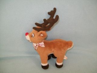 Rudolph The Red Nose Reindeer Bean Bag Plush 7 inches CVS Limited Edition 50th