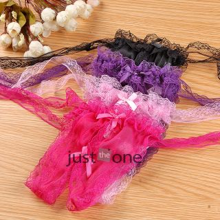 Sexy Womens Ladies Briefs Lace Bands Underpants G String Girls Underwear New