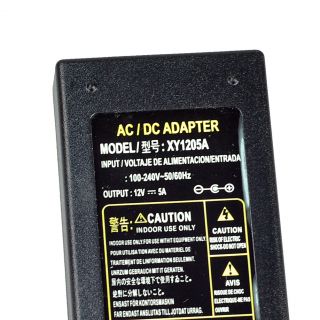 100V 240V to DC 12V 5A 60W Switching Power Supply Adapter for RGB LED Strip