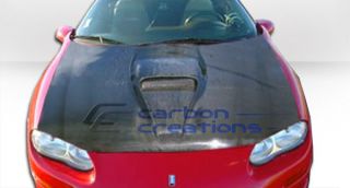 1998 2002 Chevrolet Camaro Carbon Creations Supersport Hood