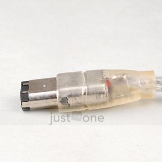 Firewire IEEE 1394 6 Pin Adapter Converter Cable 1 5M 150cm PC DV Camera New