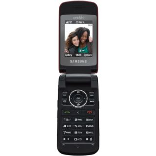 New Samsung MyShot II for Cricket Music Player Camera Sleek Stylish Flip Phone
