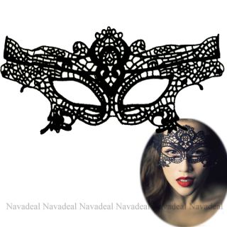 New Sexy Elegant Black Lace Eye Face Mask Masquerade Ball Prom Halloween Costume