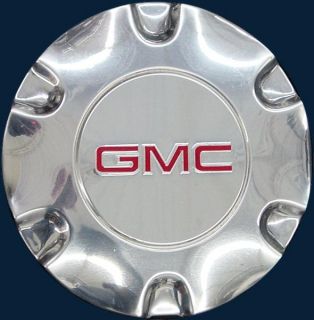 '05 09 GMC Envoy Polished Wheel Center Cap for 17" Rim 6052 GMC Part 9595881