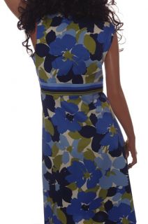 Womens Floral Romantic Dress Sleeveless Sundress Blue Pink 12 14 16 18 Plus New