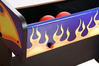 Kids Electronic Folding Fun Arcade Style Skeeball Bowling Roll Game Machine