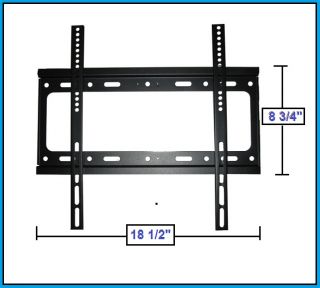 Slim Thin Wall Mount Bracket Fit for 32"37"39"40"42"46"50"52"55inch LCD LED HDTV