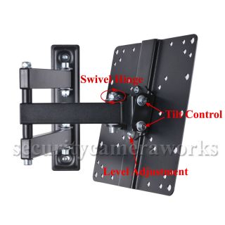 Articulating Swivel Tilt Full Motion TV Wall Mount 22 24 26 32 37 39 LED LCD B65