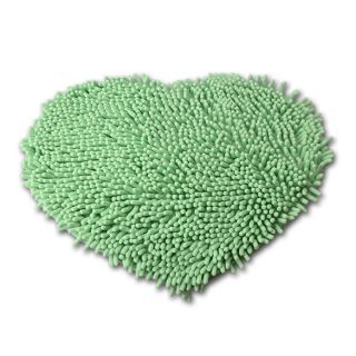 Anti Skid Sweet Love Heart Shape Floor Mats Fluffy Bath Foot Pad Carpet Door Mat