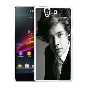 For Sony Xperia Z One Direction Harry Styels Case Cover Screen Protector