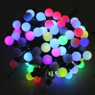 100 LED Party Globes Multicolour Outdoor Christmas Party Lights String 10M CL01