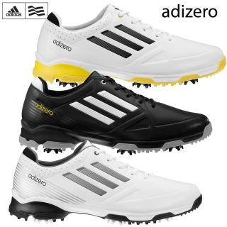 2013 Adidas Adizero 6 Spike Golf Shoes Mens Waterproof Lightweight Wide Fitting