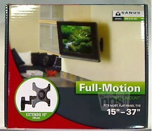Sanus MF215 B1 Full Motion LCD TV Wall Mount 15" 37" New
