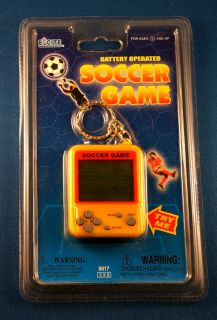 Soccer Electronic Handheld LCD Toy Keychain Game Travel Sports Video LCD Toy Ki