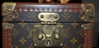 Louis Vuitton Travel Make Up Hard Sided Case Luggage