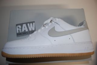 Nike Air Force 1 '07 White and Tech Gray 315122 169 US11 12