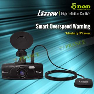 Original DOD LS330W Ambarella A8 Car DVR Dash Cam with 1080p 30fps GPS Logger