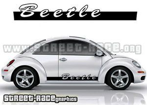 VW Beetle Checker TETTO grafica Adesivi Strisce Decalcomanie VOLKSWAGEN 1.6 1.8 Turbo 