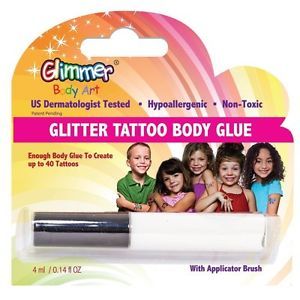 Glimmer Body Art Glitter Tattoo Body Glue Shimmer Accessory Party Children Kids