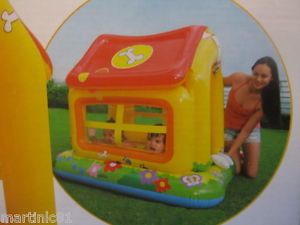 Dog House Tent Pool Toddler Kids Childs Inflatable Swimming Paddling Pool Toy