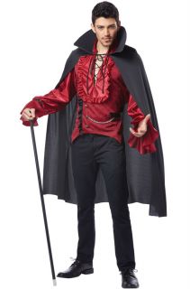 Dashing Cool Vampire Dracula Adult Halloween Costume