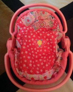 Baby Doll Multi Purpose Carrier Backpack Car Seat Chair Bed Clean Never Used