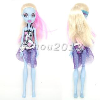 Mattel Monster High School Prjama Party Set Cosplay Abbey Bominable Doll PY2D