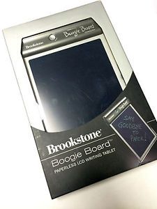 Brookstone Boogie Board Paperless LCD Writing Tablet Graphite Read Description