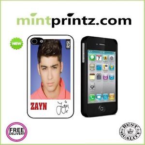 ★ One Direction 1D Zayn Malik Case for Apple iPhone 4 4S Hard Cover Back ★