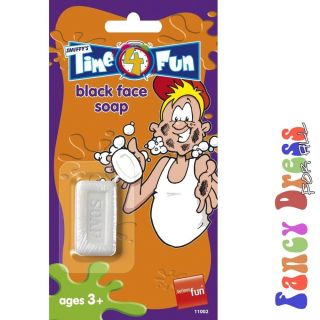 Time 4 Fun Black Face Soap Joke Novelty Kids Toys