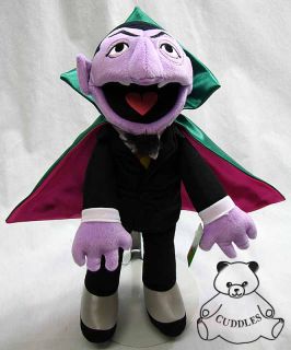 The Count Vampire Sesame Street St Gund Plush Toy Doll Stuffed Animal Soft BNWT