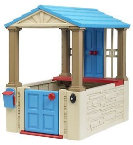 Kids Girl Play Big House Indoor Outdoor Toy Home House Childrens Cottage Fort