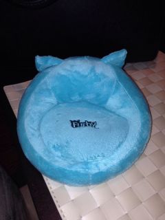 Furby Teal Turquois Blue Lounge Chair Bed