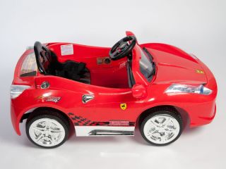 Ferrari 458 Italia Style Kids 12V Electric Power Wheel Ride on Car  RC Remote