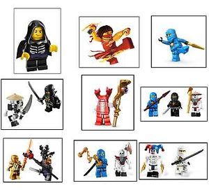 9 Ninjago Stickers Loot Goody Gift Treat Favor Bags Party Supplies Decorations