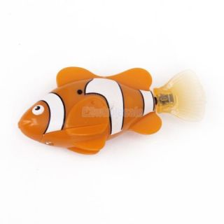 8pcs Robot Water Fish Emulation Toy Fish Creative Children Kid Electronic Toy