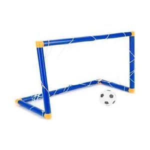 Childs Kids Boys Toy Plastic Training Soccer Football Goal Posts Net Ball