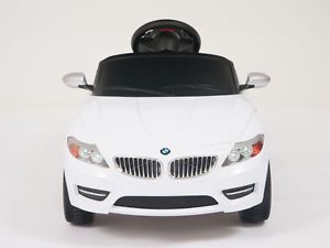 Licensed BMW Power Ride on Toy Kids Remote Control Car Wheel Key Lights