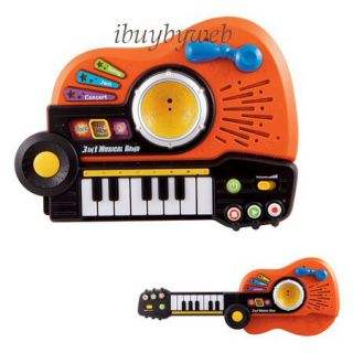 Vtech 80 109600 3 in 1 Musical Band Kid Toy Guitar Drum