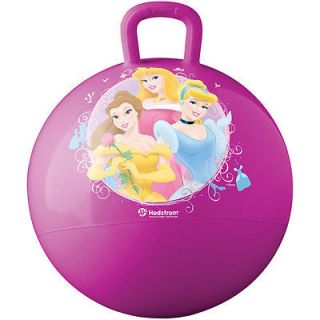 Disney Princess Pink Vinyl Hopper Kids Inflatable Ball Bounce Toy Hedstrom New