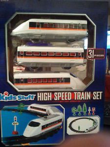 Kids Stuff New High Speed Train Set Battery Operated Kids Toy Child 31 Pcs